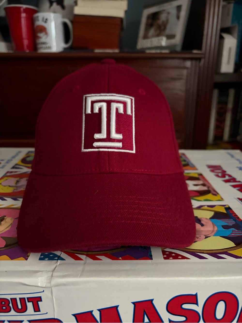 Temple Owls FlexFit Hat - Size M/L